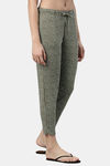 Enamor Viscose Loungewear Bottom - Armygreen Arrowhead Aop — thumbnail 4